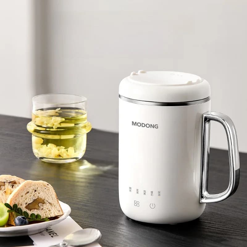 Caneca Térmica Elétrica Portátil 450ml 220V com Filtro e Colher