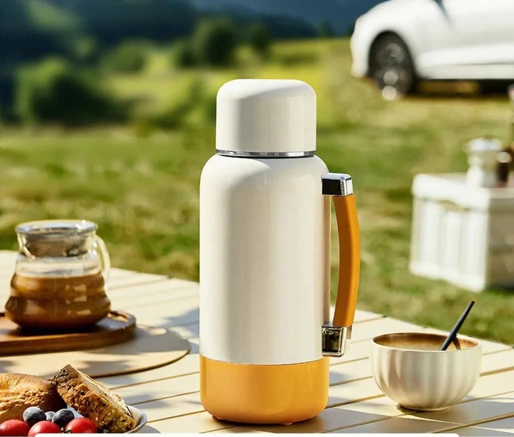 Copo Chaleira Elétrica Portátil de Viagem com Desligamento Automático