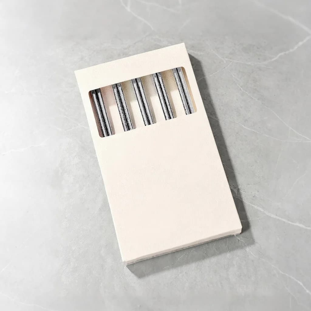 Conjunto de Hashis de Titânio Puro para Uso Doméstico, 5 Pares