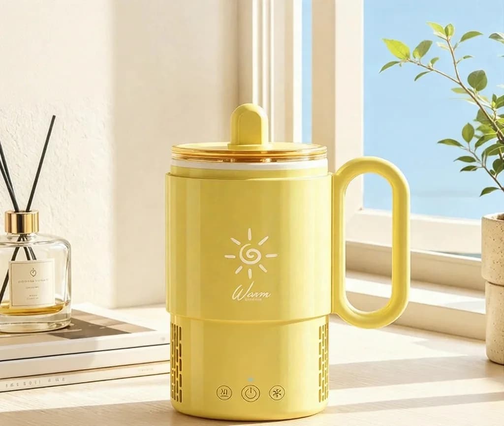 Mini Copo de Resfriamento e Aquecimento 450mL 36W Controle por Toque