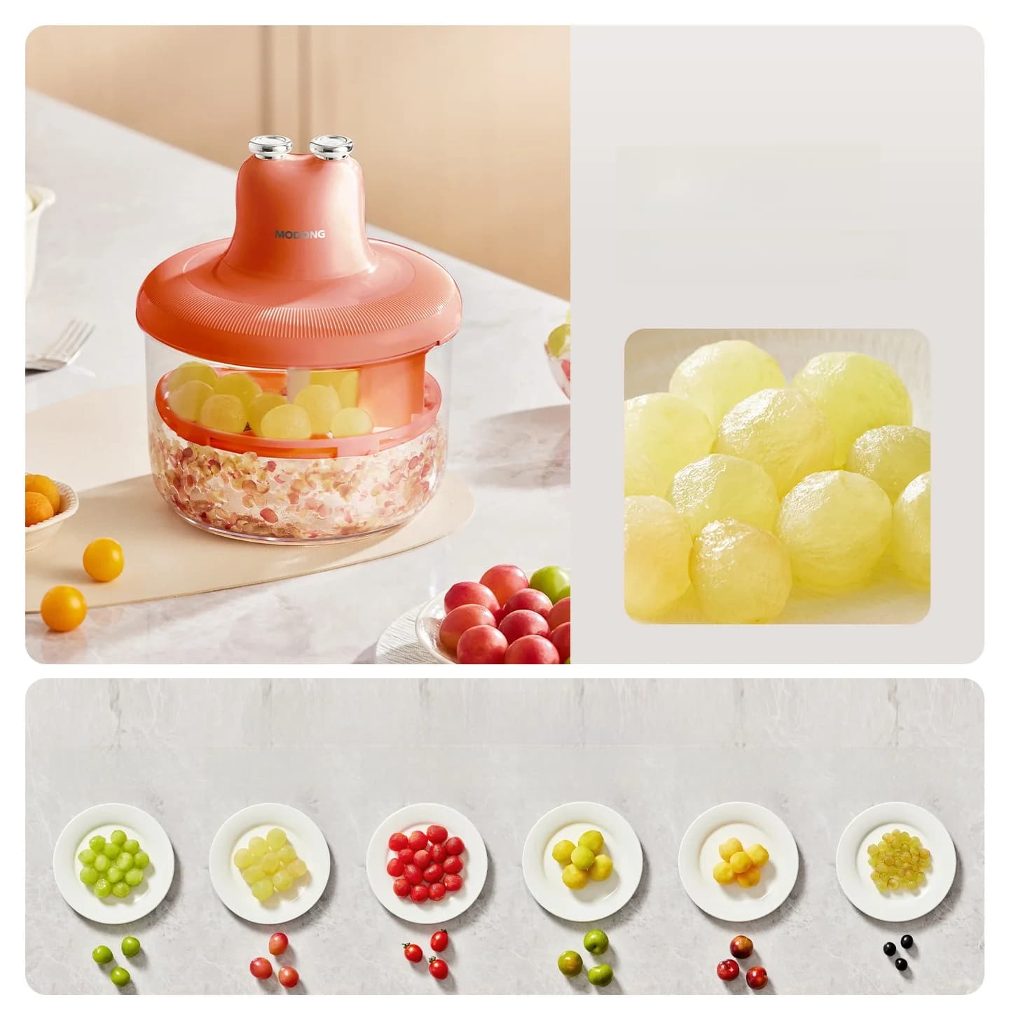 Descascador Automático de Frutas e Removedor de Casca de Alho