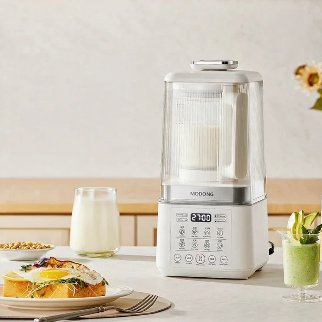Liquidificador com Aquecimento para Sopa, Suco, Comida de Bebê e Leite de Soja