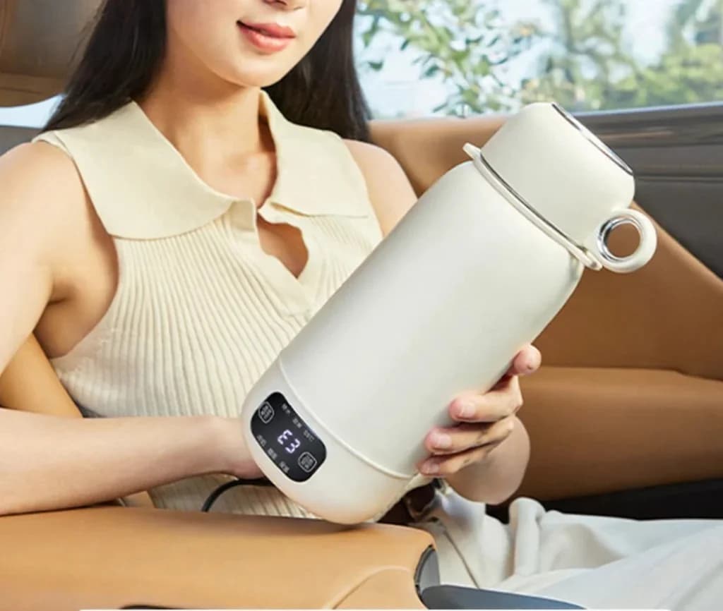 Chaleira Elétrica Portátil para Viagem 1L Aço Inoxidável 304 ou 316