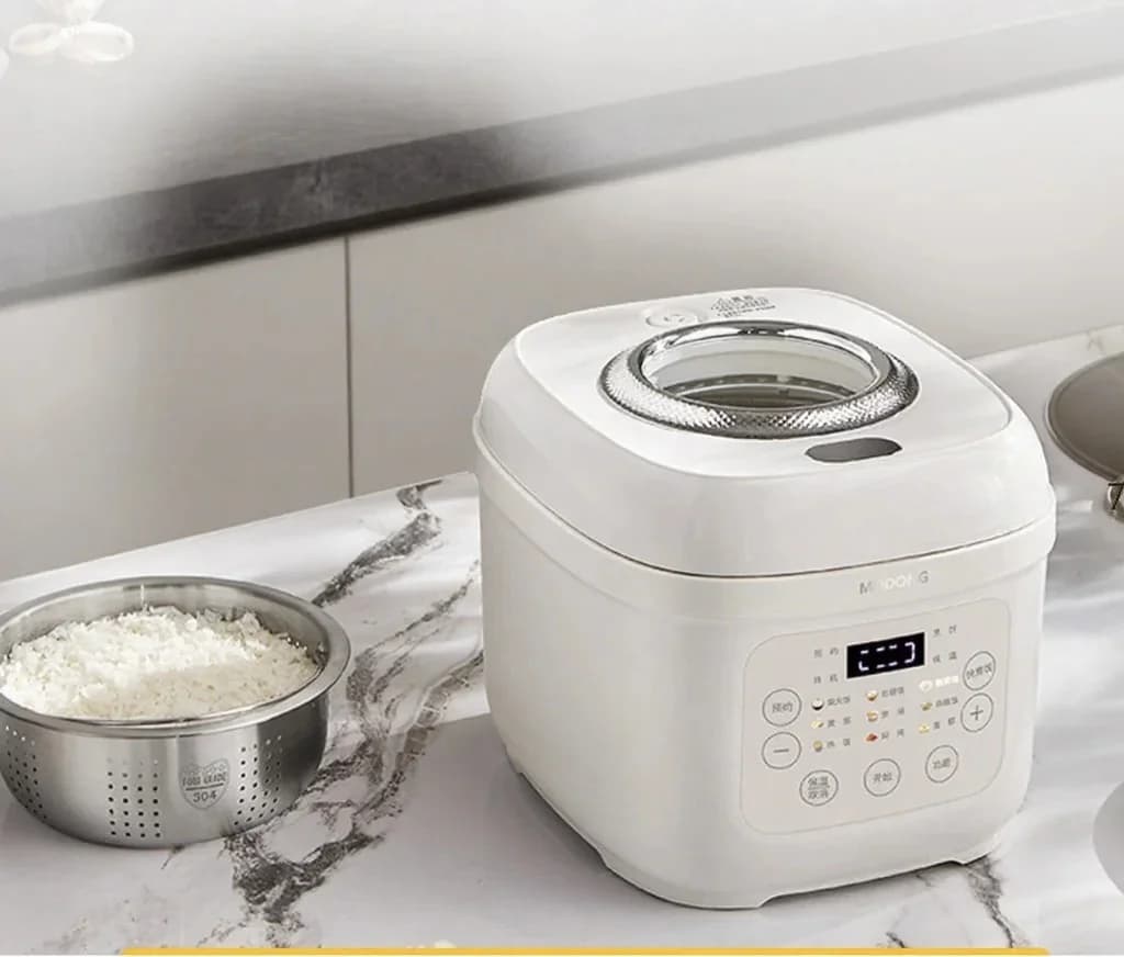 Panela Elétrica de Arroz 3L com Manter Aquecido e Timer