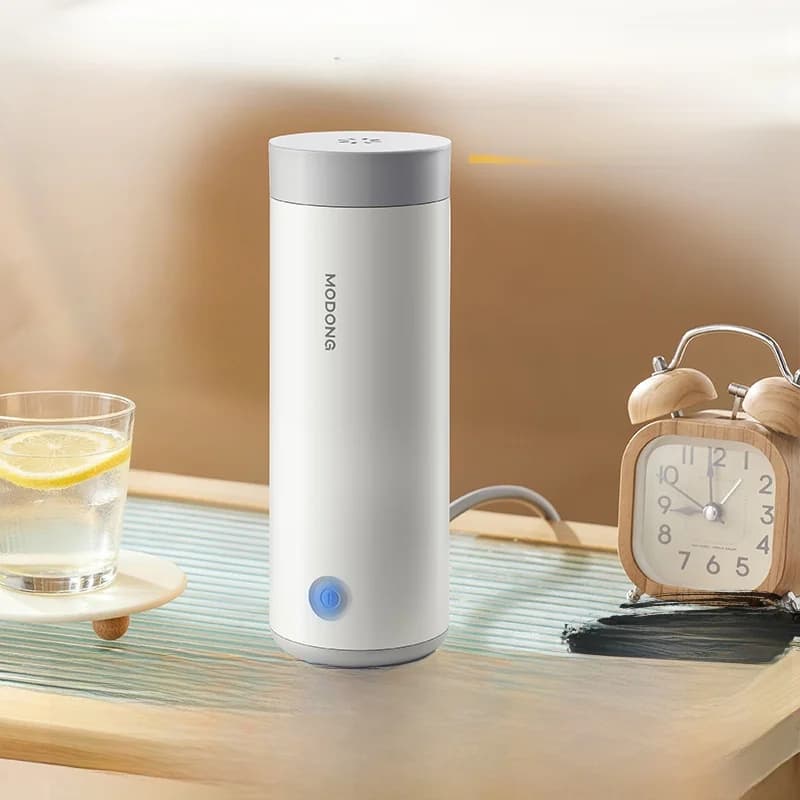 Copo Térmico Elétrico Portátil para Água com Revestimento 304 300ml