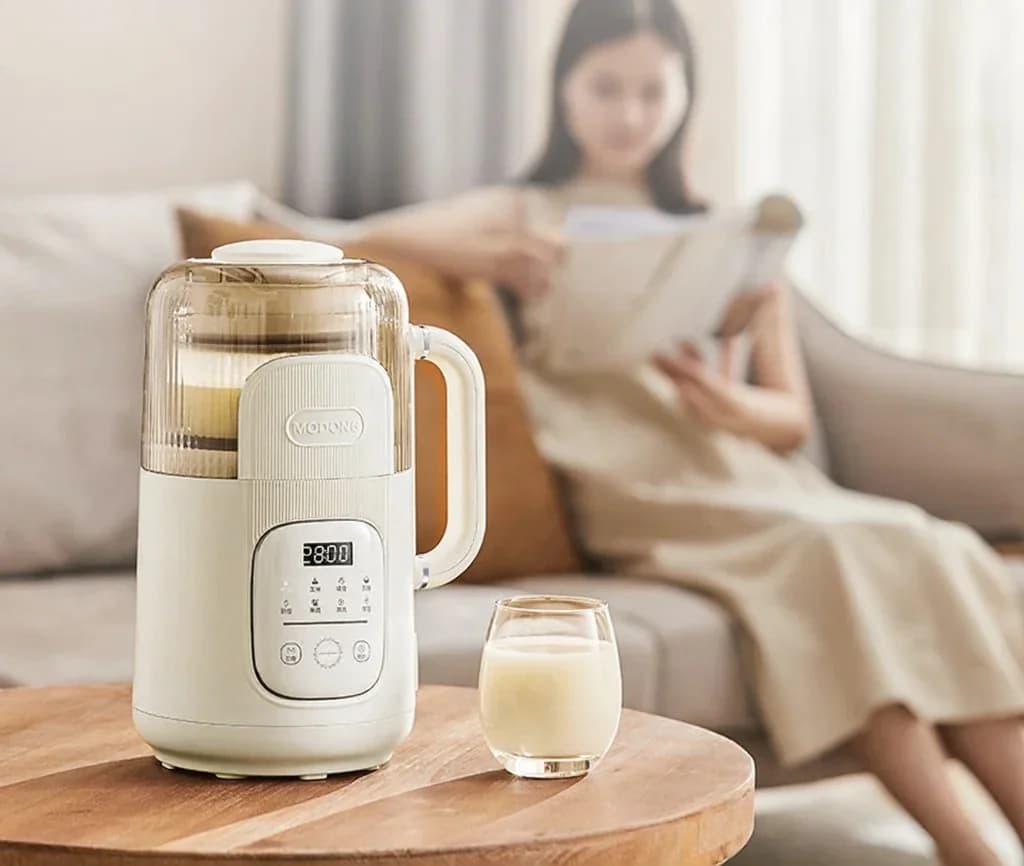 Liquidificador Elétrico de Alta Velocidade com Aquecimento e Preparo de Leite de Soja