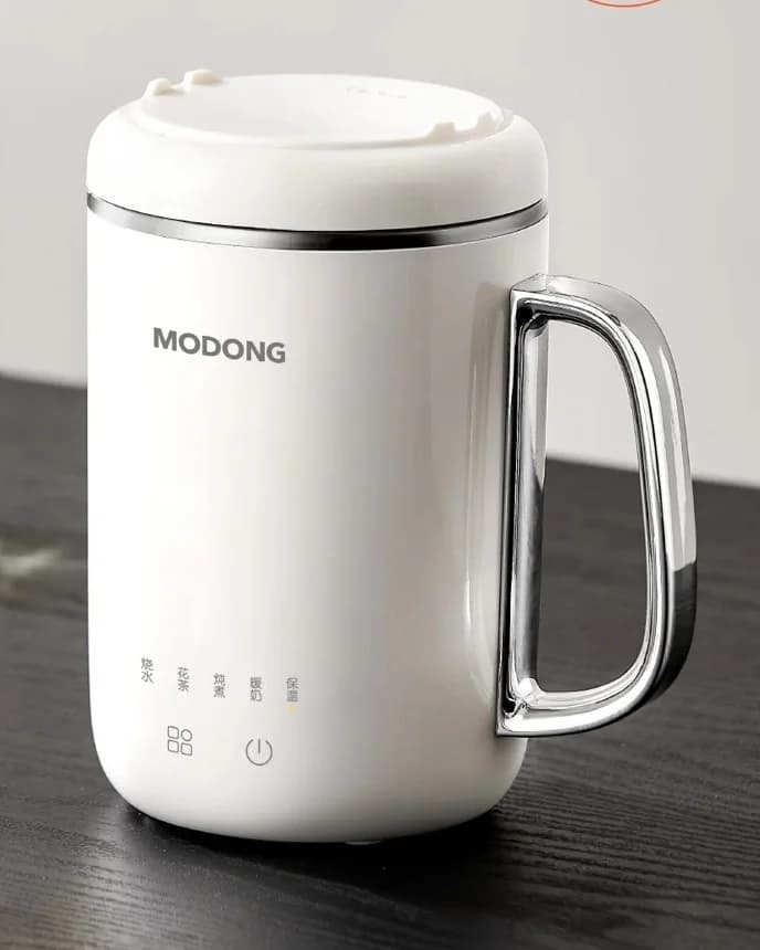 Caneca Térmica Elétrica Portátil 450ml 220V com Filtro e Colher