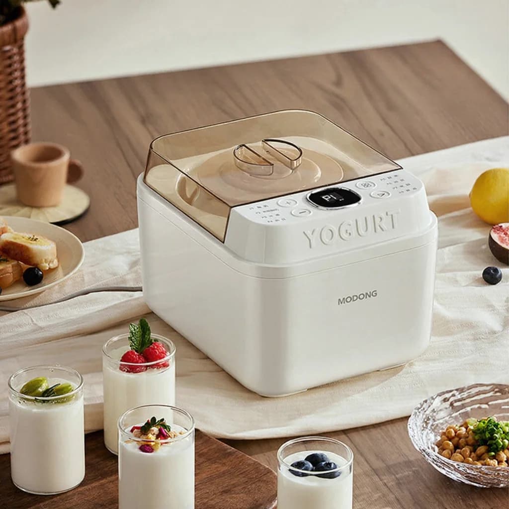 Iogurteira e Fermentadora Automática, 500-1000ml, 220V