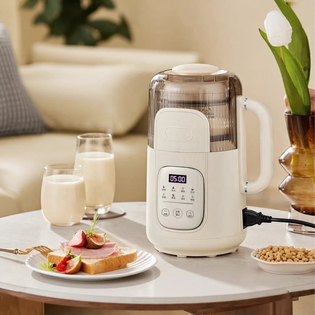 Liquidificador Aquecedor 1.2L com Controle por Toque, Corpo de Vidro