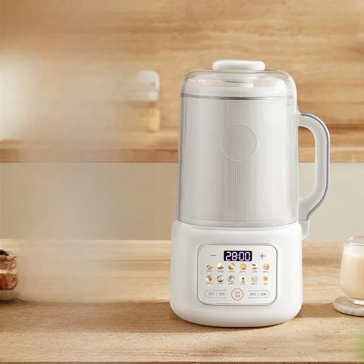 Liquidificador Aquecedor Com Capacidade de 1,2L, Controle por Toque, Aço Inoxidável