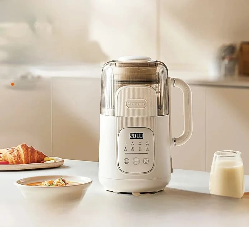 Liquidificador Aquecedor 1.2L com Controle por Toque, Corpo de Vidro