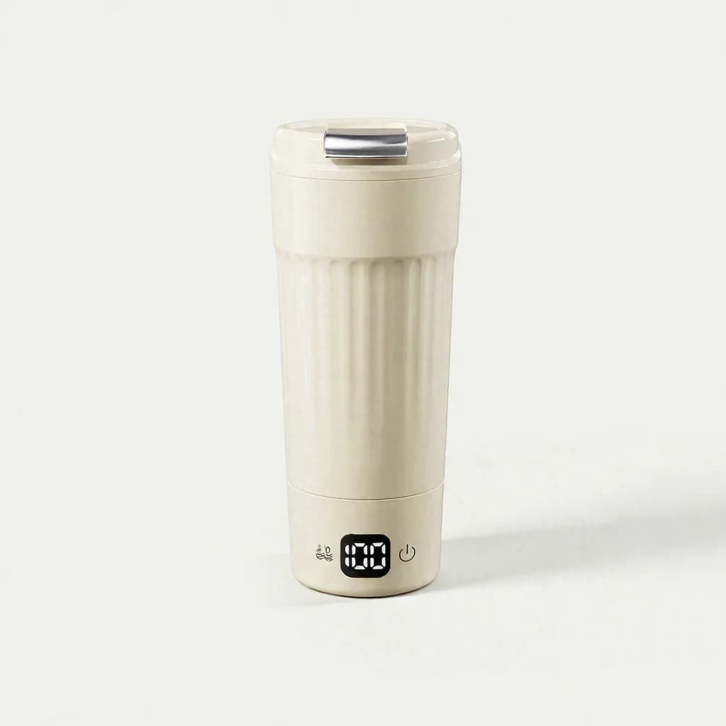 Copo Térmico Elétrico Portátil com 7 Configurações de Temperatura