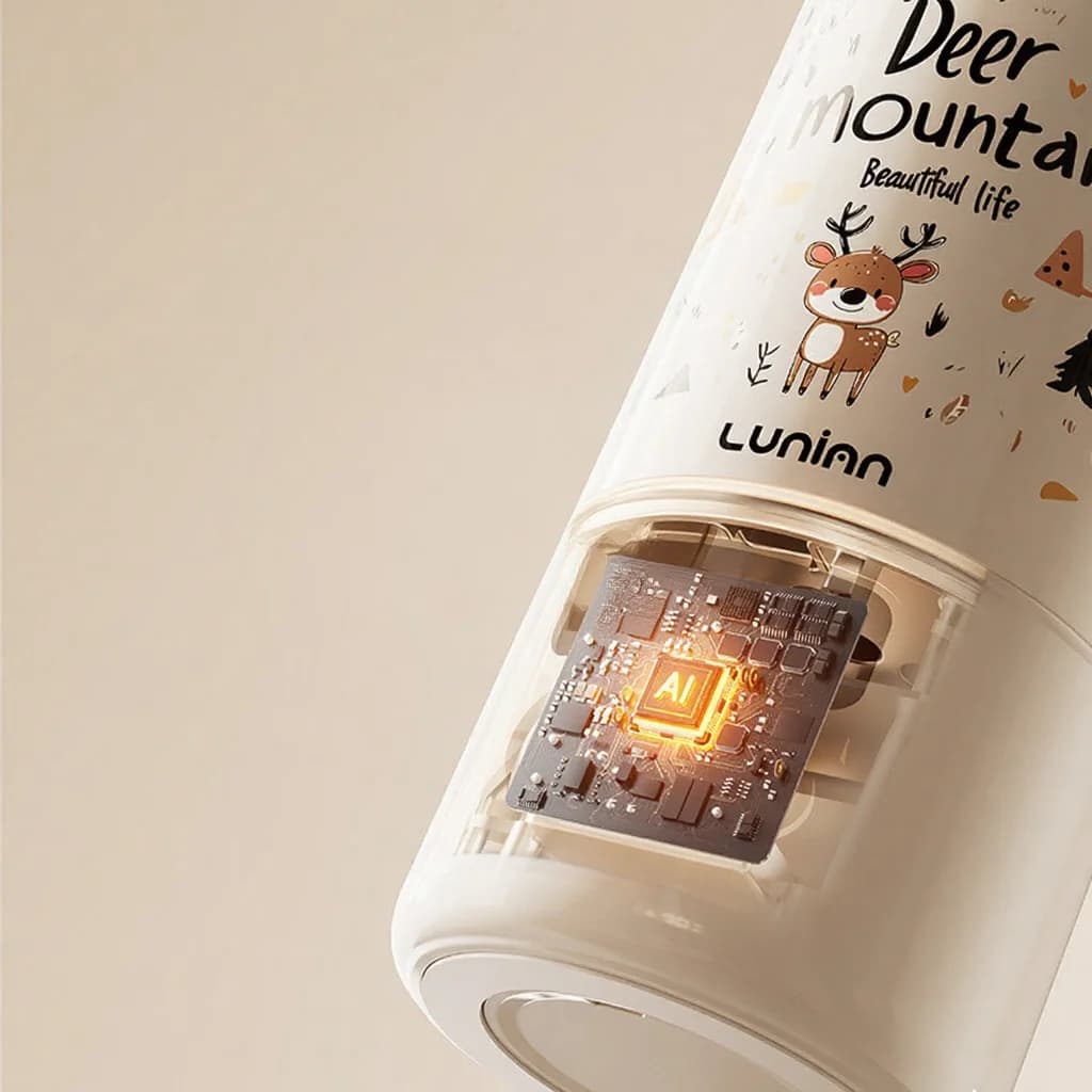 Copo Elétrico Portátil para Aquecer Água com Temperatura Constante