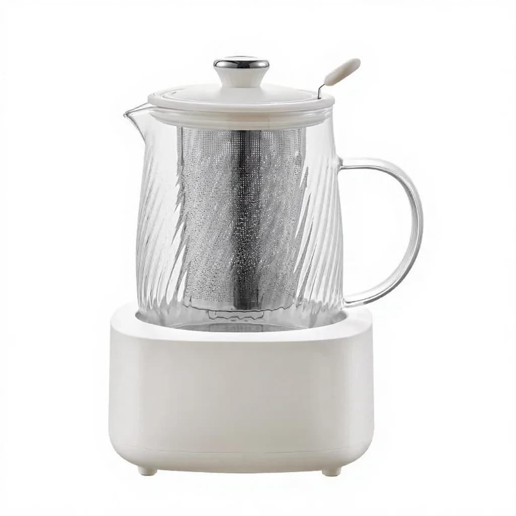 Chaleira Elétrica de Vidro para Saúde com Controle de Temperatura 1.2L
