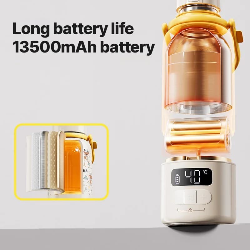Copo Elétrico Portátil para Aquecer Água com Fervura a 100°C e Termostato
