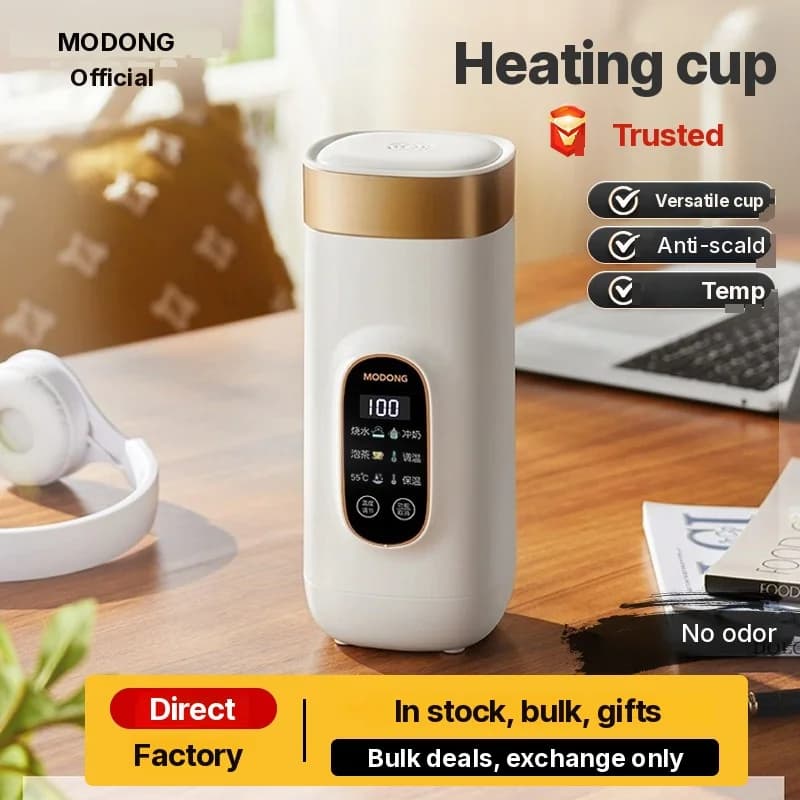 Copo Térmico Elétrico Portátil 650ml com Revestimento 304 ou 316