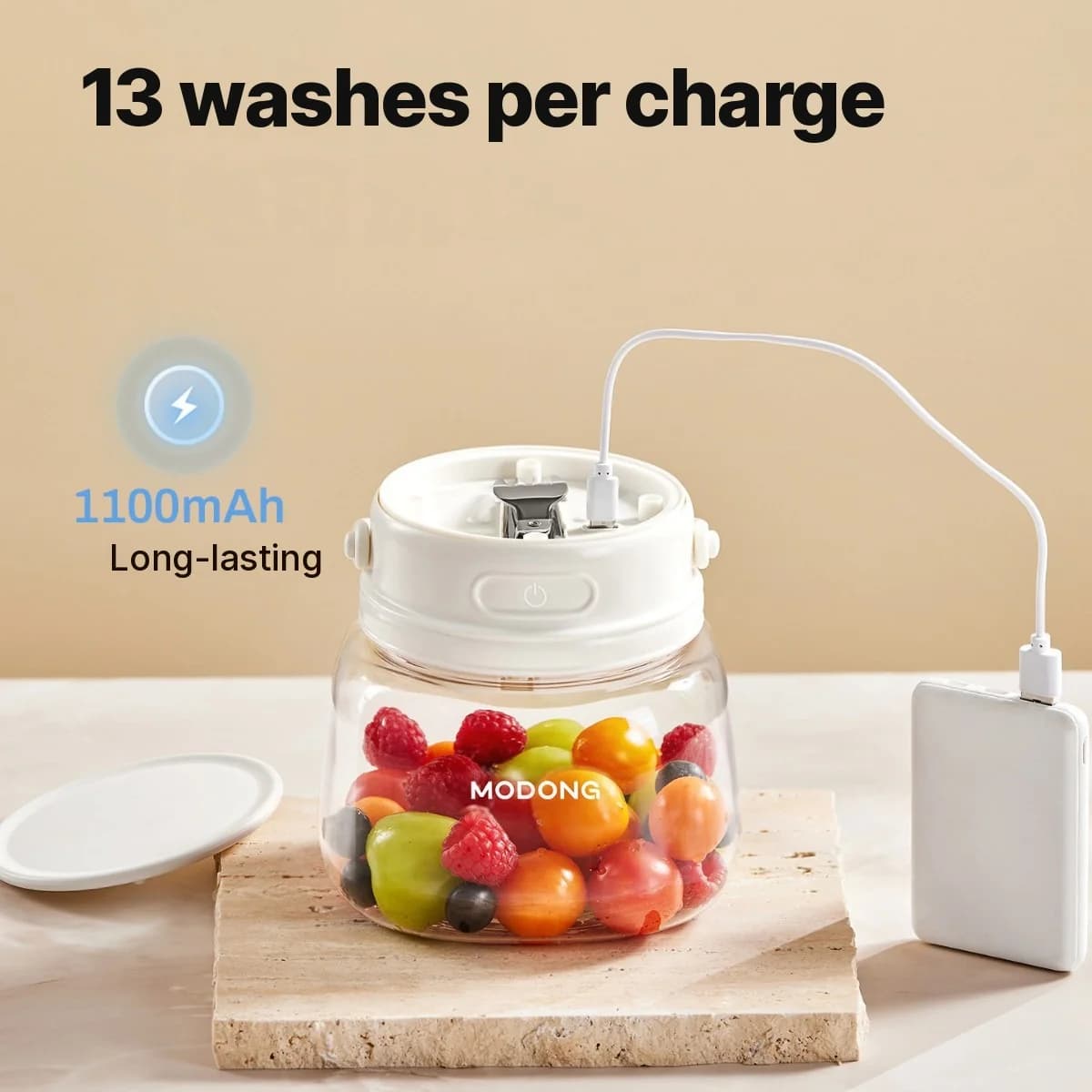 Lavador de Alimentos Portátil para Frutas e Legumes, 4W