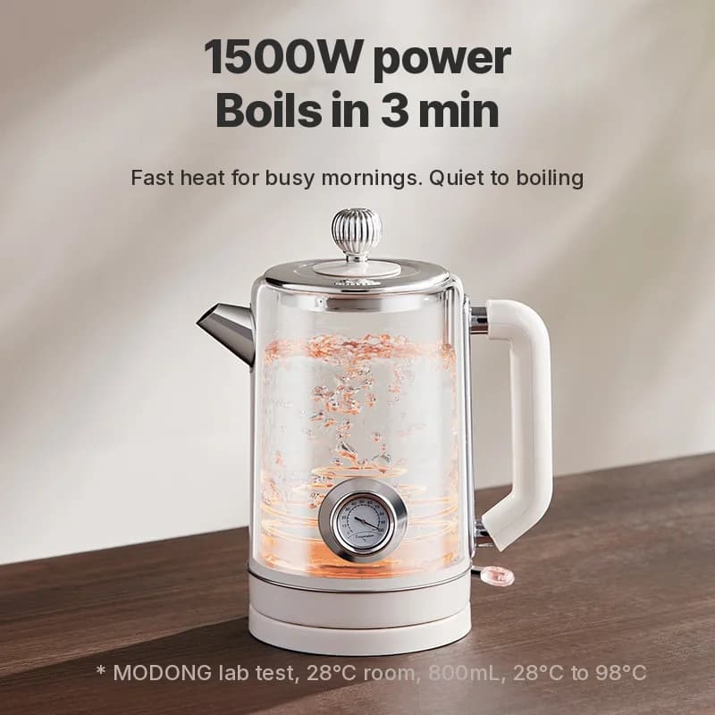 Chaleira Elétrica com Desligamento Automático e Manter Aquecido 1.8L