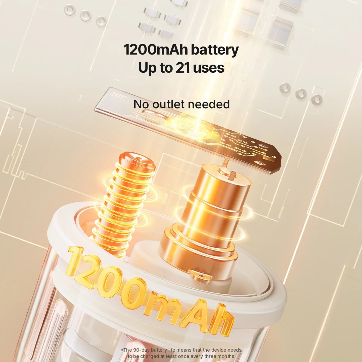 Picador Elétrico de Alho Mini Processador de Alimentos 300ml 5V 45W