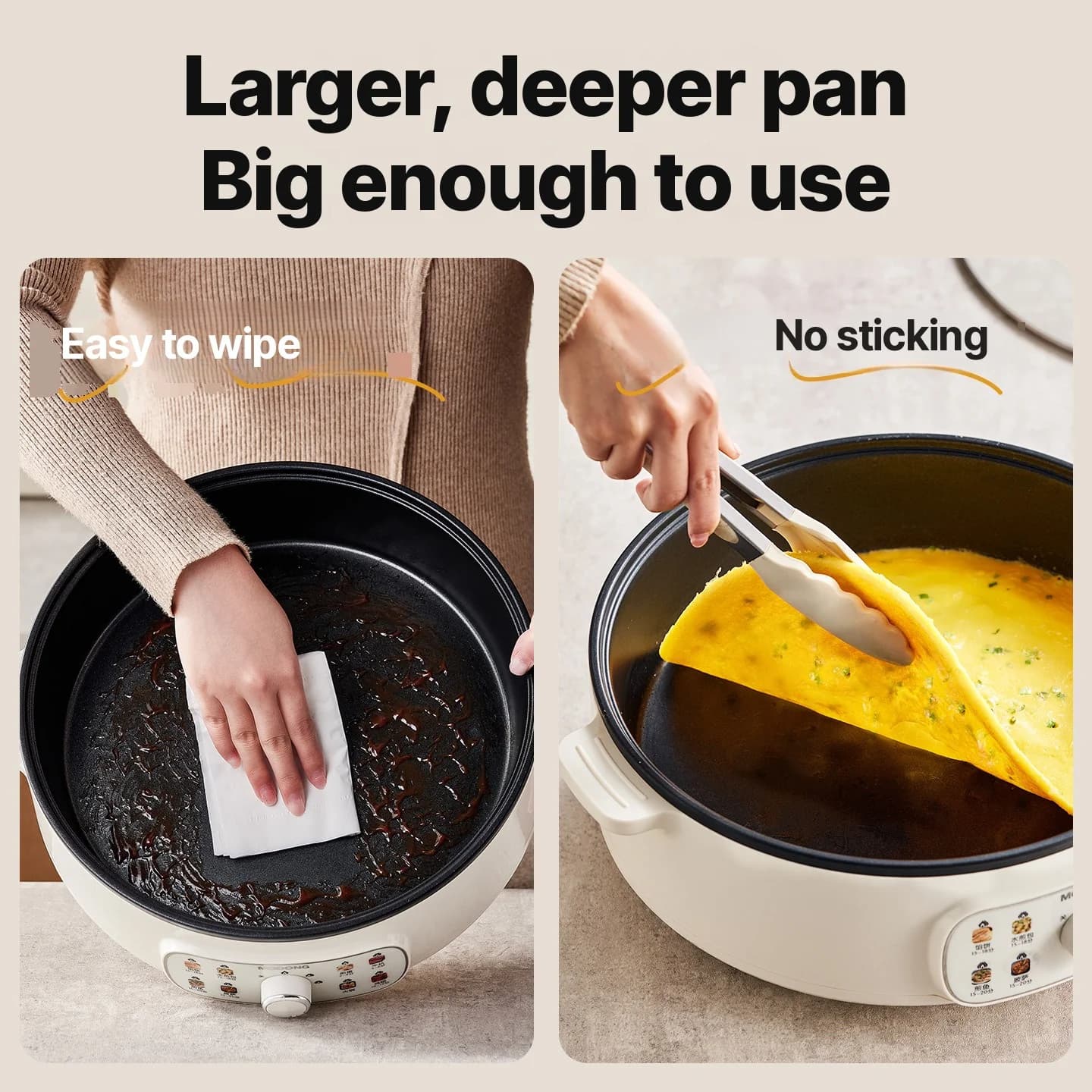 Chapa Elétrica com Tampa 1800W 3 Níveis de Calor Antiaderente