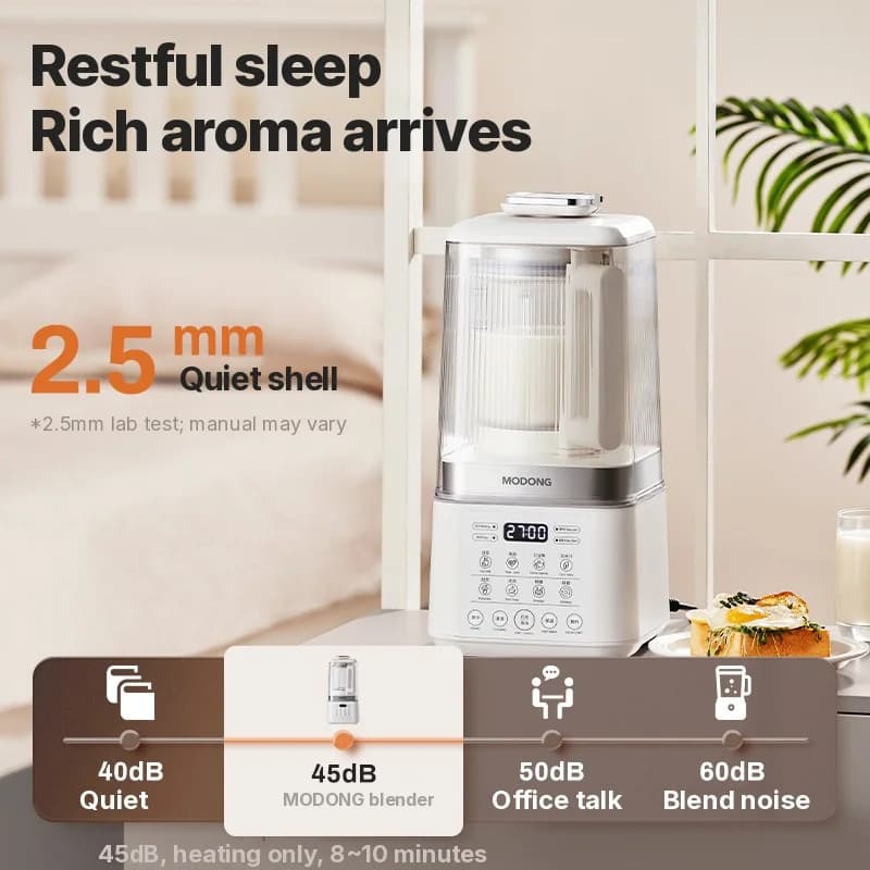 Liquidificador com Aquecimento, Copos Duplos e Função Manter Aquecido Automática