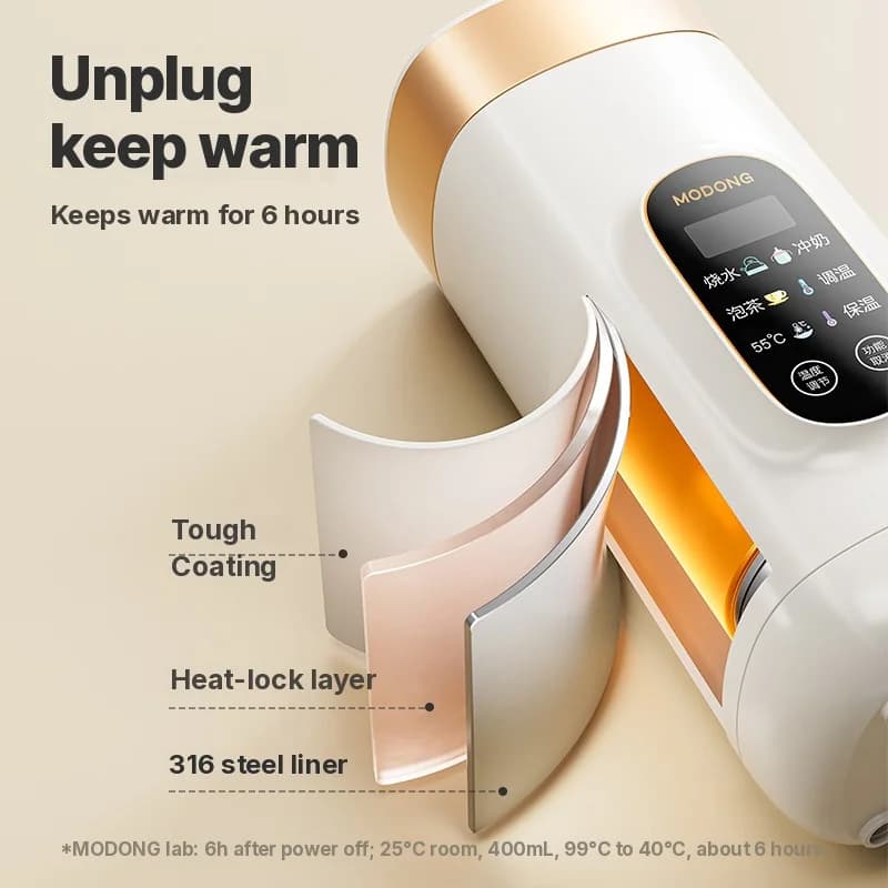 Copo Elétrico Portátil com Controle de Temperatura