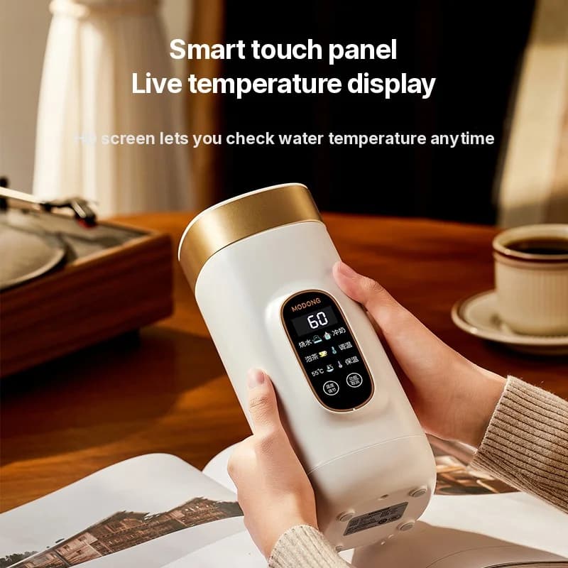 Copo Elétrico Portátil com Controle de Temperatura