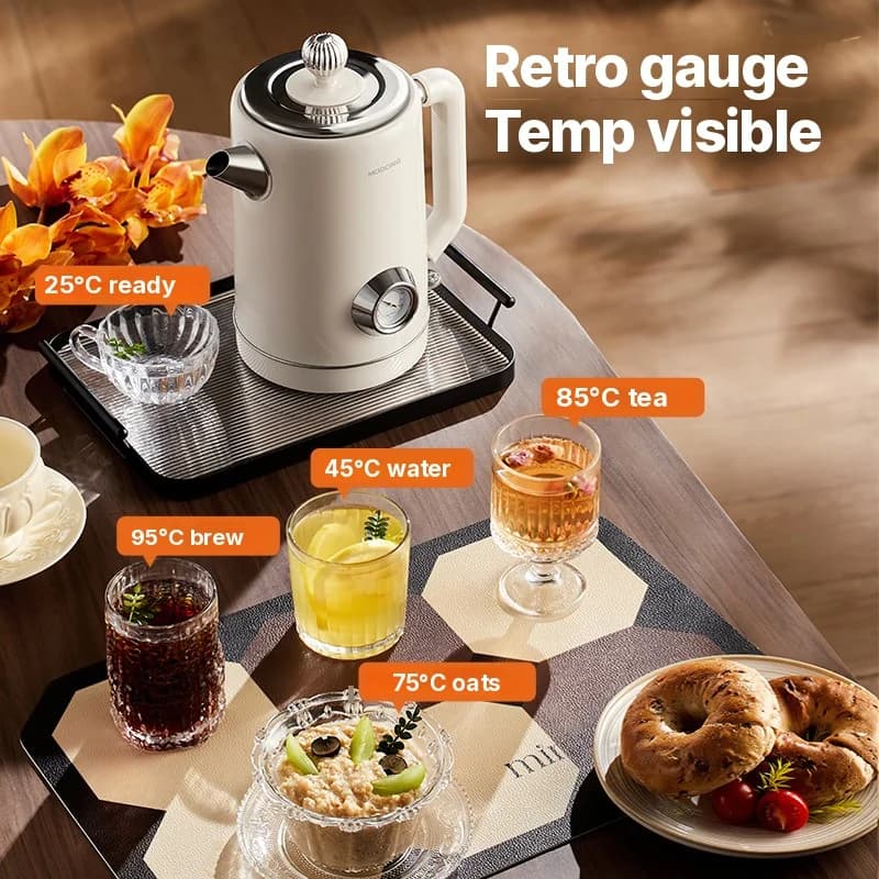Chaleira Elétrica com Desligamento Automático e Manter Aquecido 1.8L