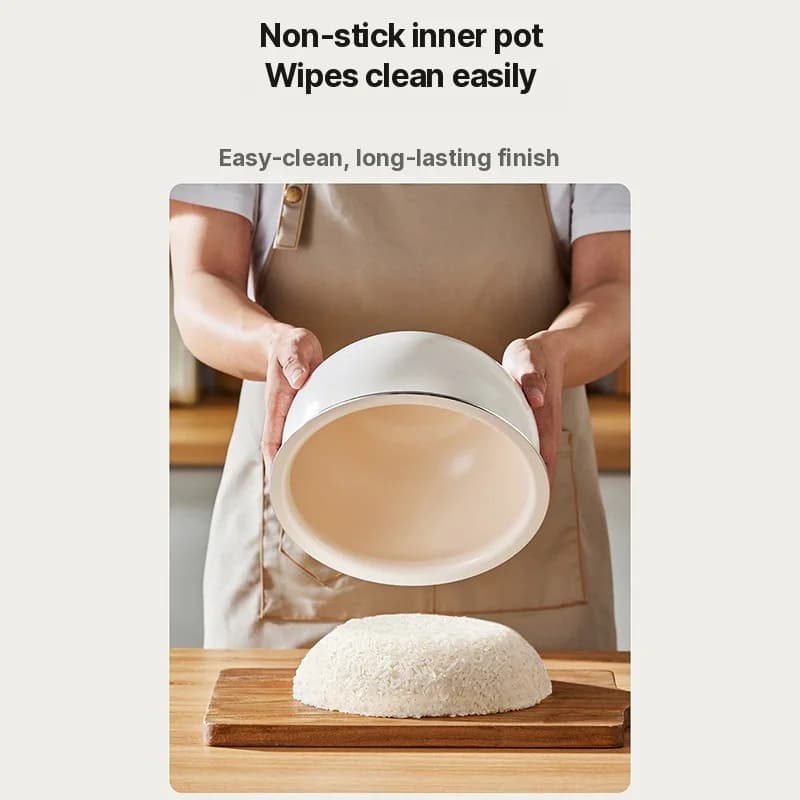 Panela Elétrica de Arroz Inteligente 4L com Separação de Caldo