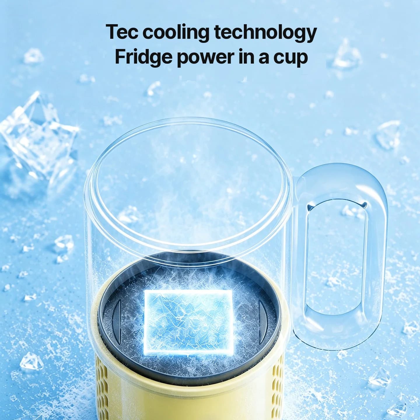 Mini Copo Refrigerador e Aquecedor 450mL 36W Controle por Toque