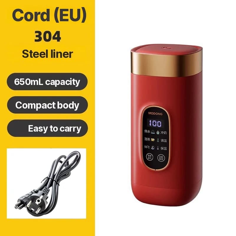 Copo Elétrico Portátil com Controle de Temperatura