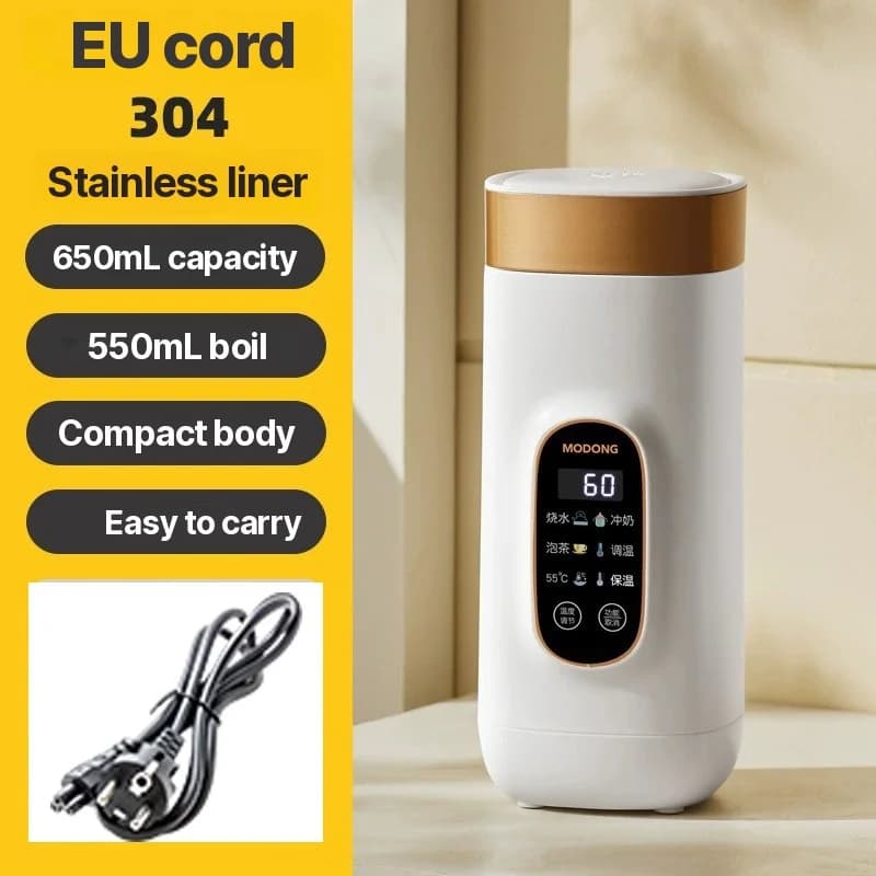 Copo Elétrico Portátil com Controle de Temperatura