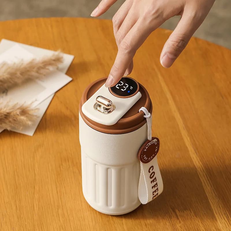 Copo Térmico com Display de Temperatura 450ml