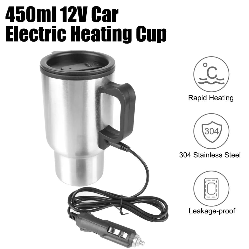 Chaleira Elétrica para Carro 450ml 12V