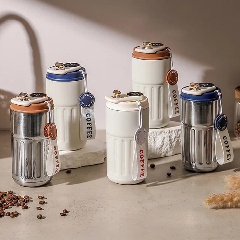 Copo Térmico com Display de Temperatura 450ml