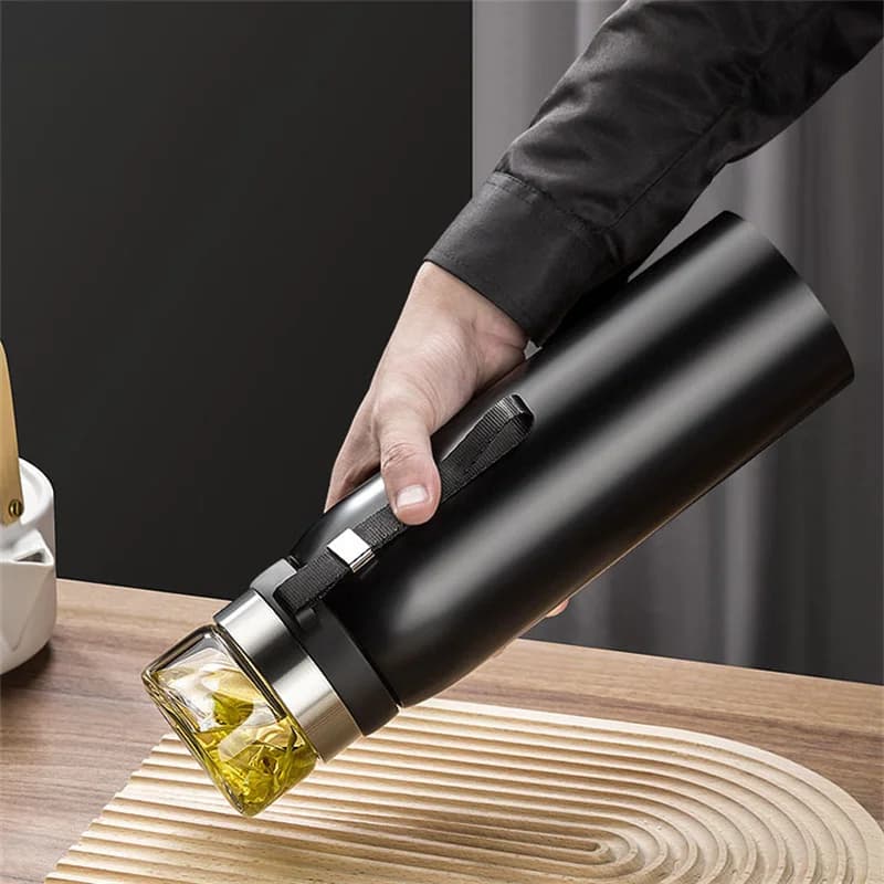 Garrafa Térmica com Infusor de Chá 750ml/1100ml