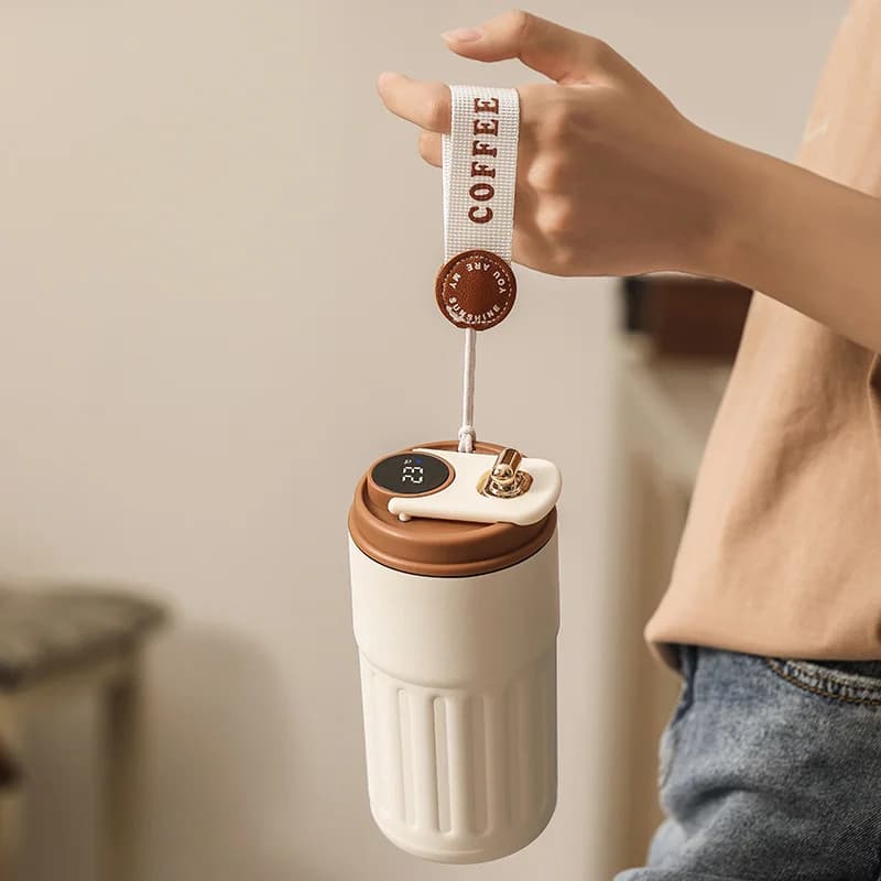 Copo Térmico com Display de Temperatura 450ml