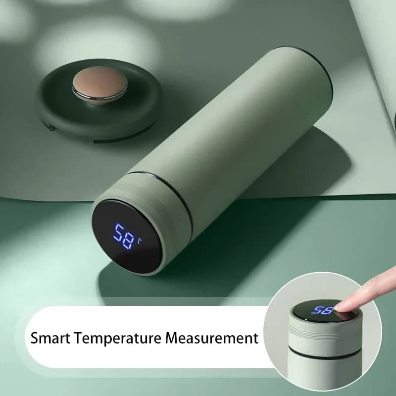Garrafa Térmica com Display de Temperatura 500ml