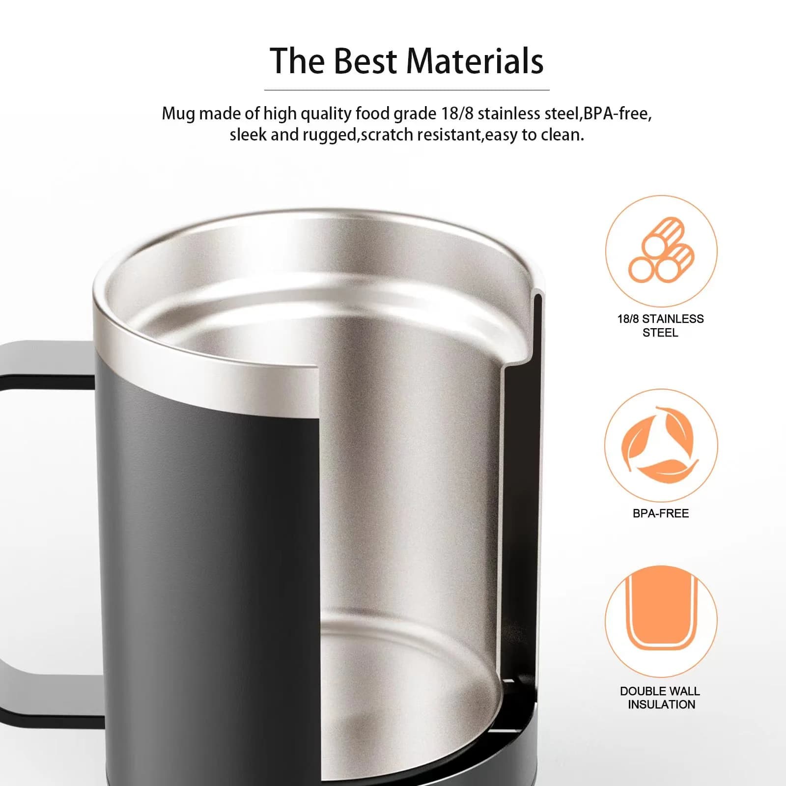 Caneca de Café Aquecida USB 12oz