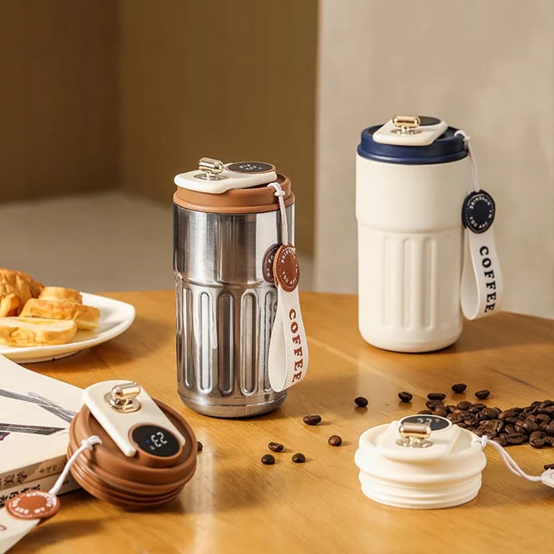 Copo Térmico com Display de Temperatura 450ml