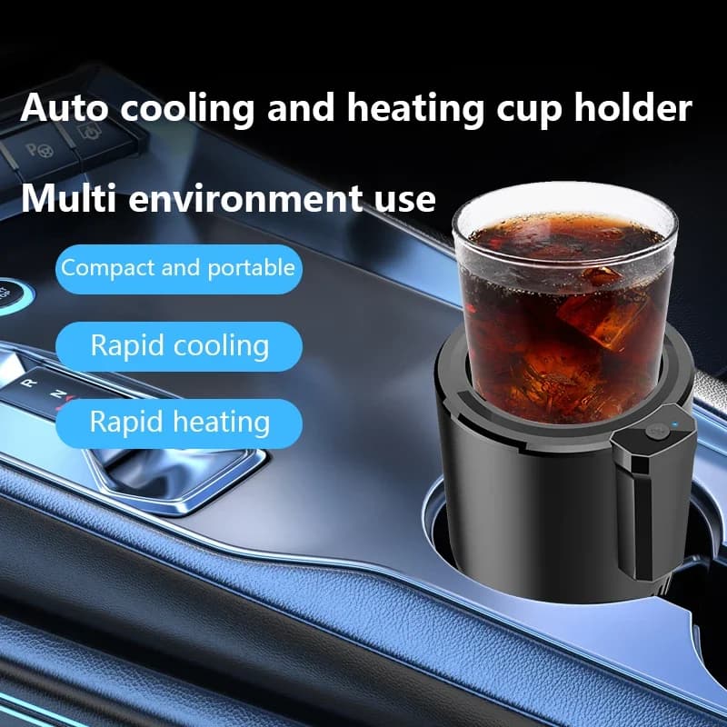 Aquecedor e Resfriador de Copo para Carro 2 em 1 12V/24V